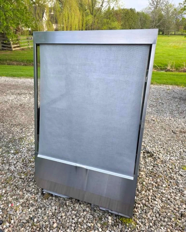Commercial Stainless Steel Open-Air Merchandiser Refrigerator - photo 4