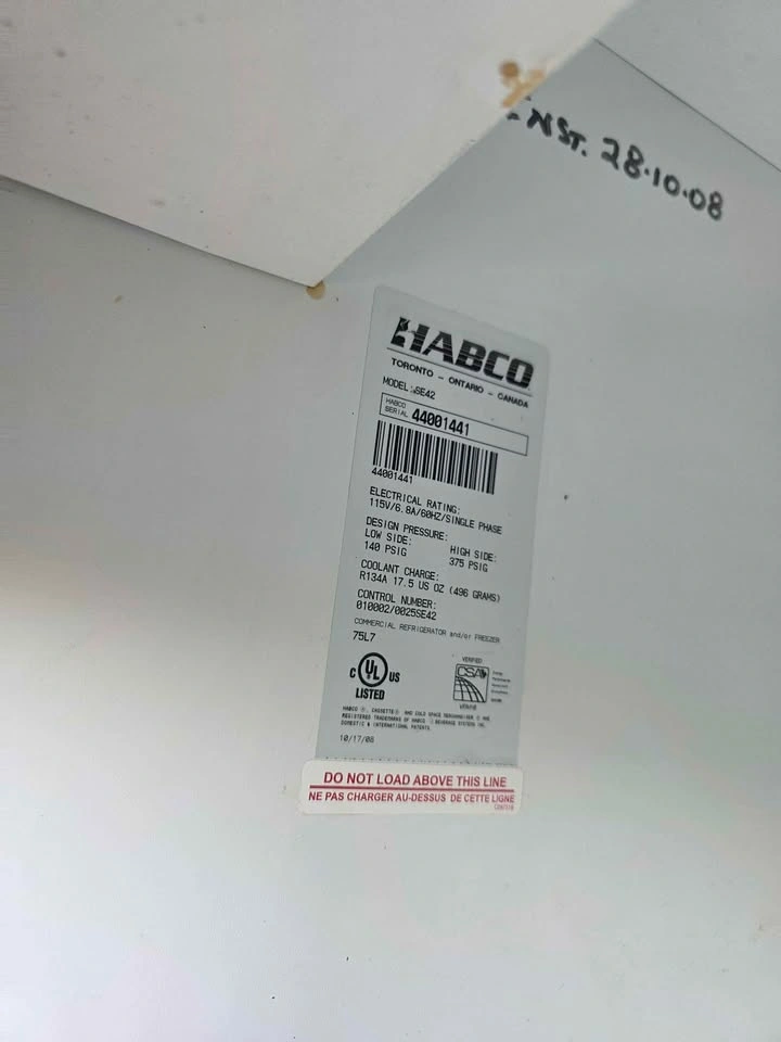 Habco SE42 2-Door Sliding Glass Commercial Display Cooler - photo 5