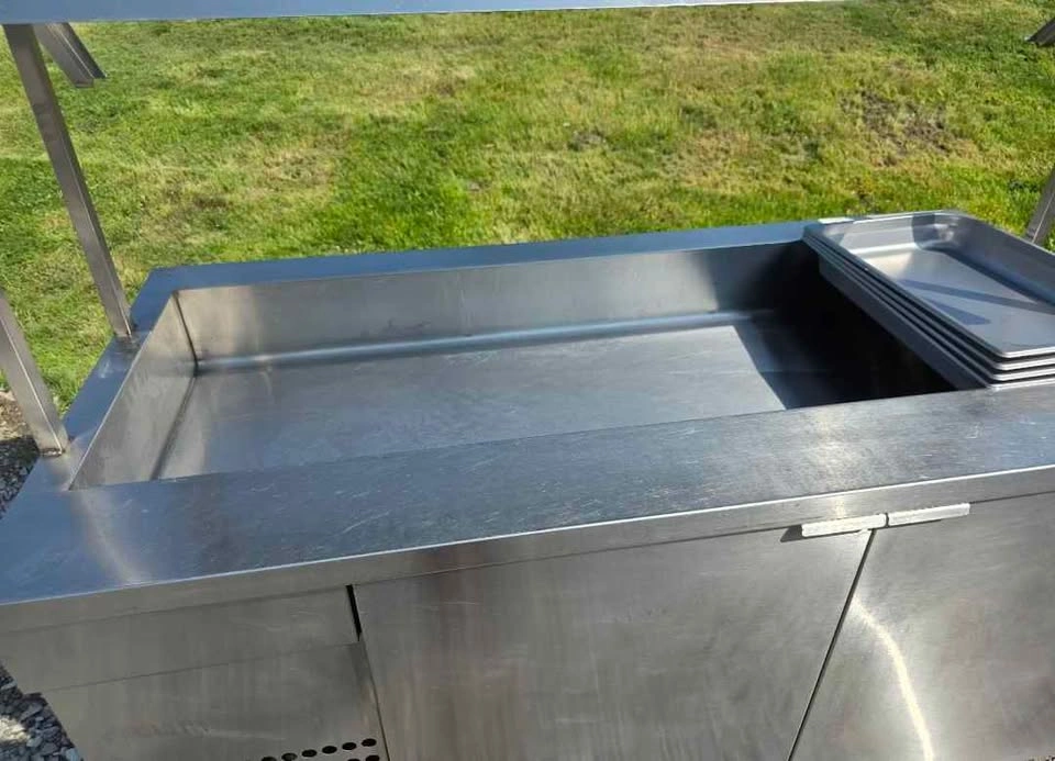 Commercial 62"x30" Refrigerated Cold Prep / Buffet Table - photo 3