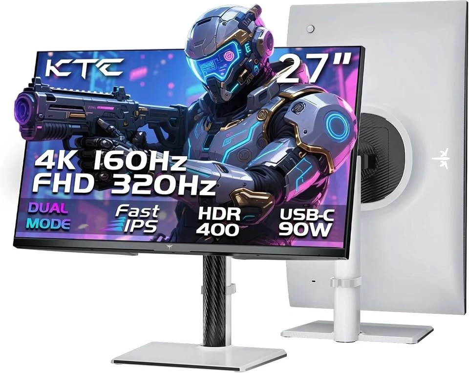 KTC 27" 4K 160Hz Dual Mode Gaming Monitor