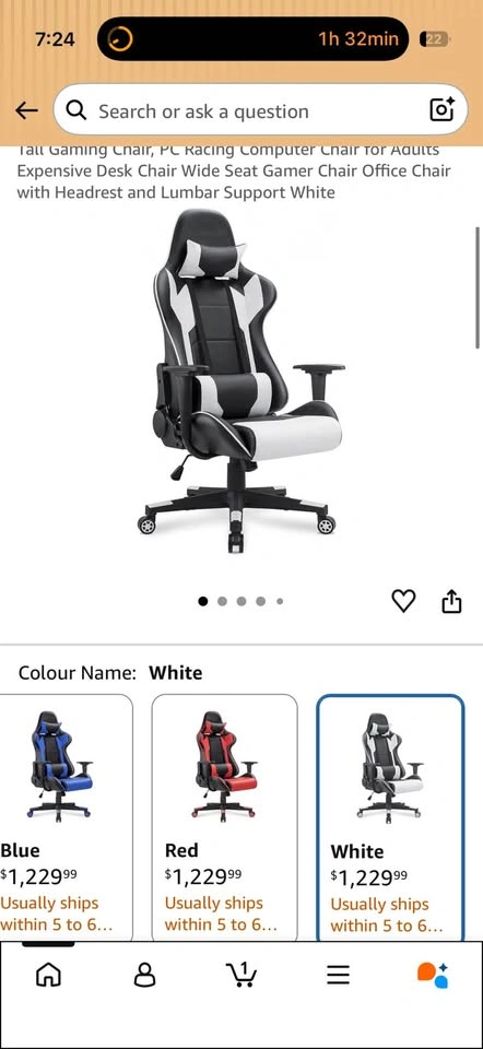 1300$ gaming chair for sale S RACER - photo 4