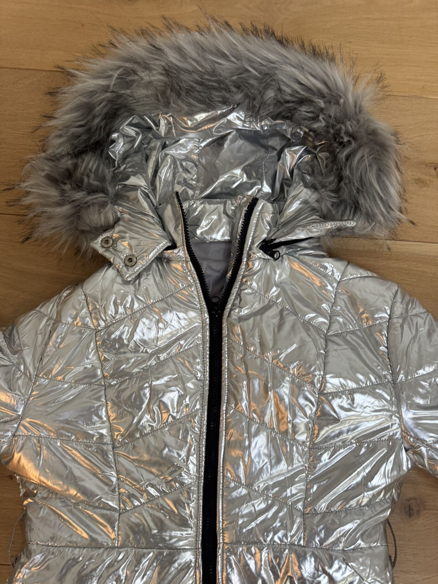 Aurgelmir Womens Winter Ski Suit Fur Collar Coat - photo 3