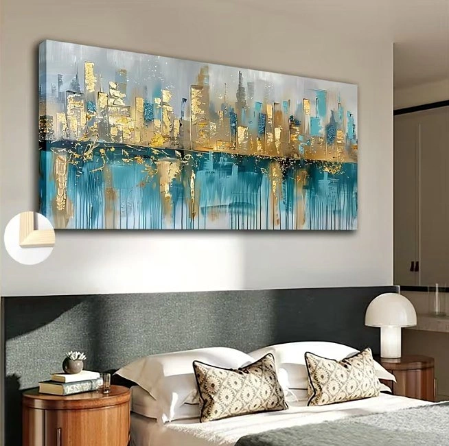 NEW Wall Art, 20x40 inches Framed Painting