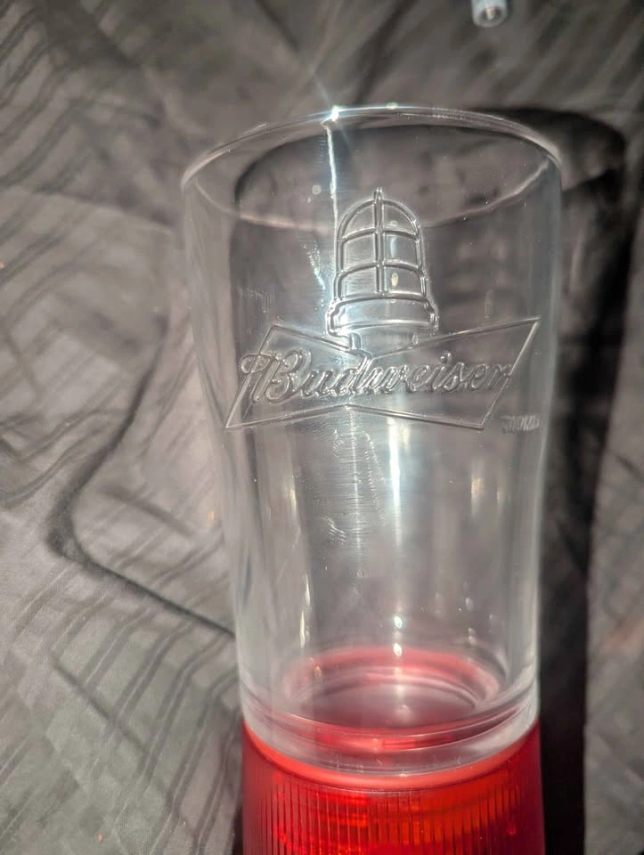 Budweiser Red Light Goal Glass - photo 4