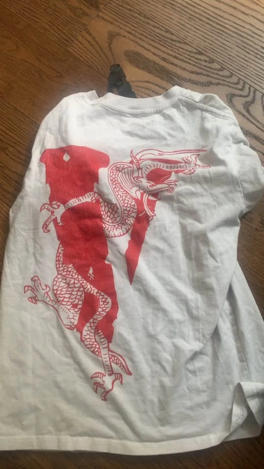 Vlone Dragon Graphic T-Shirt - photo 2