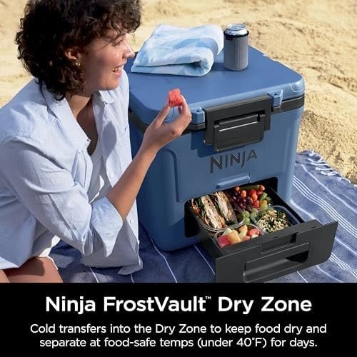 Ninja FrostVault 30qt Cooler with Wheels, Dry Storage, Lakeshore - photo 5