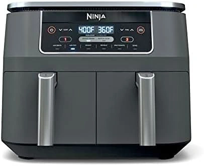 Ninja Foodi Air Fryer, 8 Qt DualZone, 6-in-1, Brand New