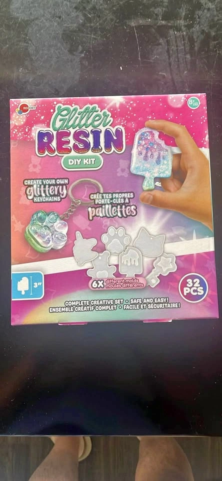 Glitter RESIN DIY kit