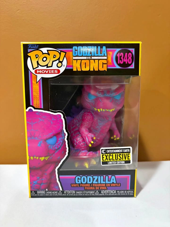 Godzilla (Blacklight) Funko Pop! #1348 - Godzilla vs Kong