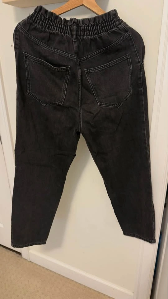Women’s Zara relaxed fit black jeans - photo 4
