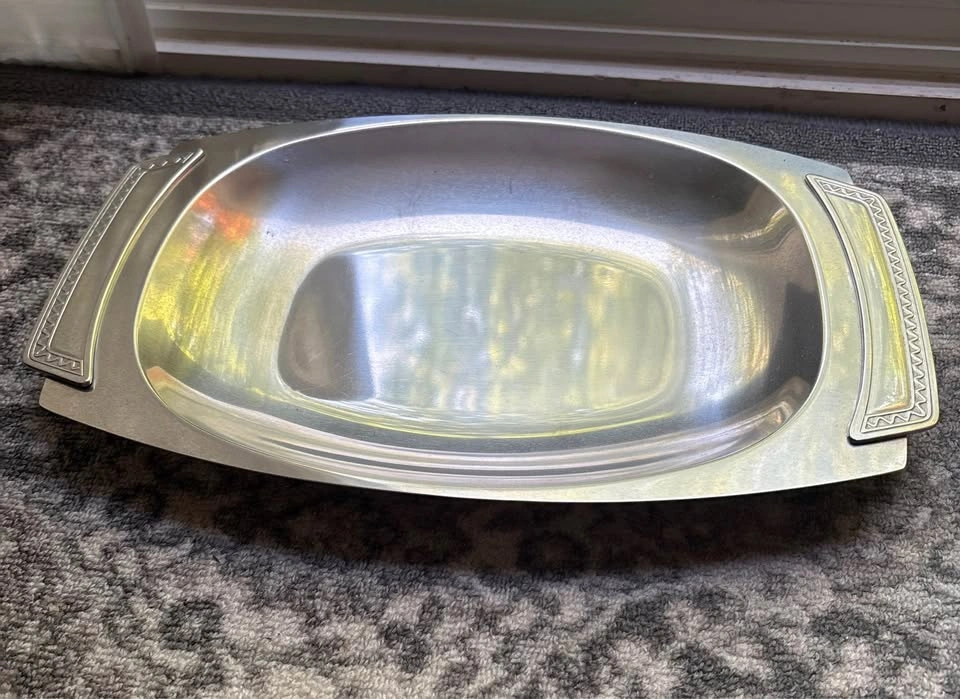 Vintage Mid-Century Gense Sweden Stainless Steel Servingware - photo 5