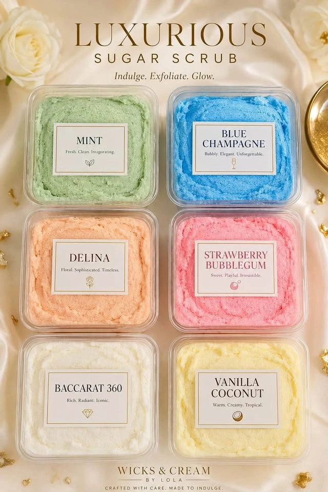 Luxury Moisturizing Sugar Scrub
