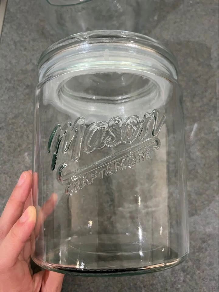 Mason Craft & More and IKEA Glass Storage Jars - photo 4