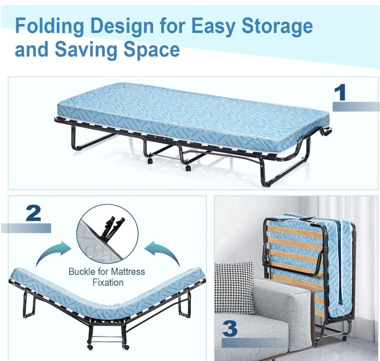 Twin Size Folding bed New in box - photo 2