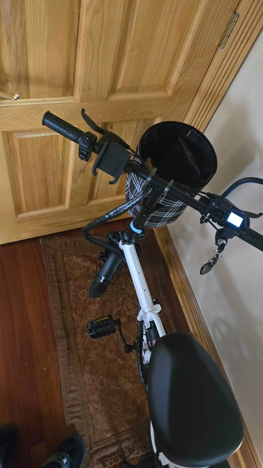 Folding Ebike, 48V 20Ah, White - photo 2