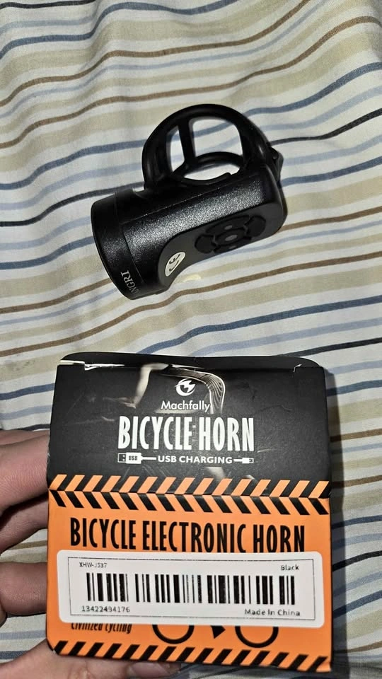 Machfally USB Rechargeable Bicycle Electronic Horn