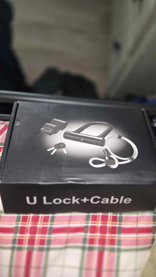 U-Lock + Cable Chain Set – Ebike/Bike Security | Diamond Rated | - photo 2