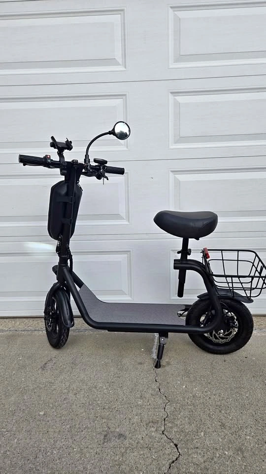 Electric Scooter with Seat, 500W, 36V 10Ah