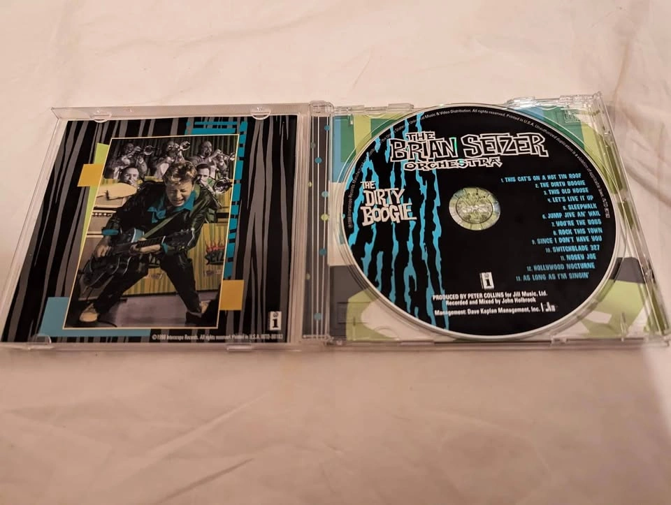 Brian Setzer Orchestra - The Dirty Boogie CD - photo 2