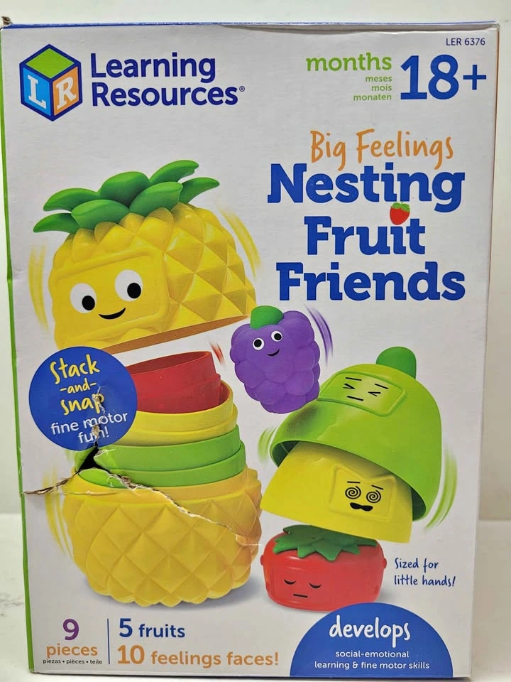 Big Feelings Nesting Fruit Friends NEW
