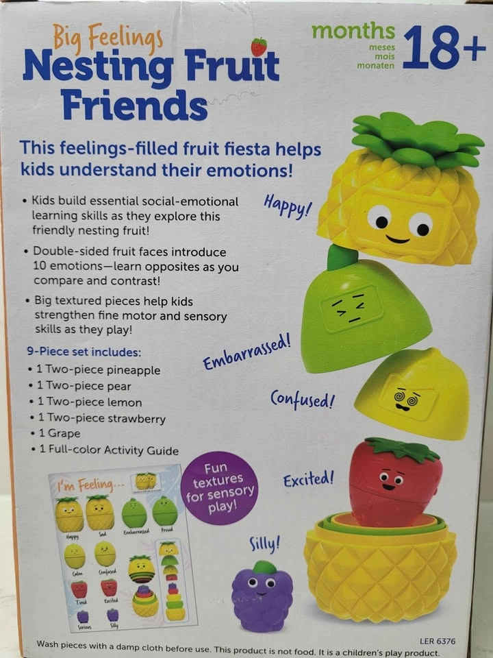 Big Feelings Nesting Fruit Friends NEW - photo 2