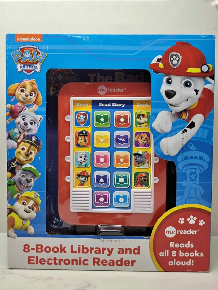 PAW Patrol: 8-Book Library and Electronic Reader Set