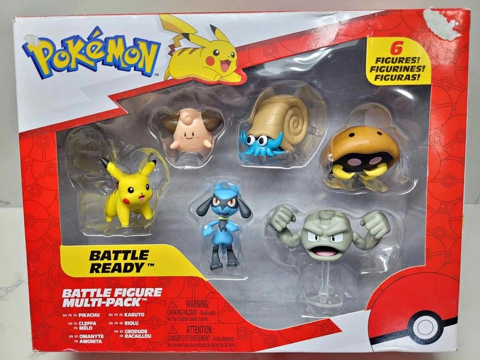 Pokémon Battle Ready Figure Multi-Pack (6-Pack)