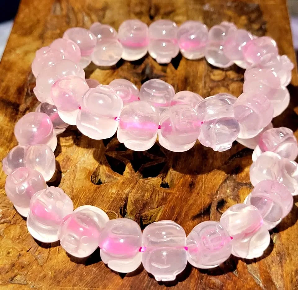 Rose Quartz Pig Bracelet image indicator(3)