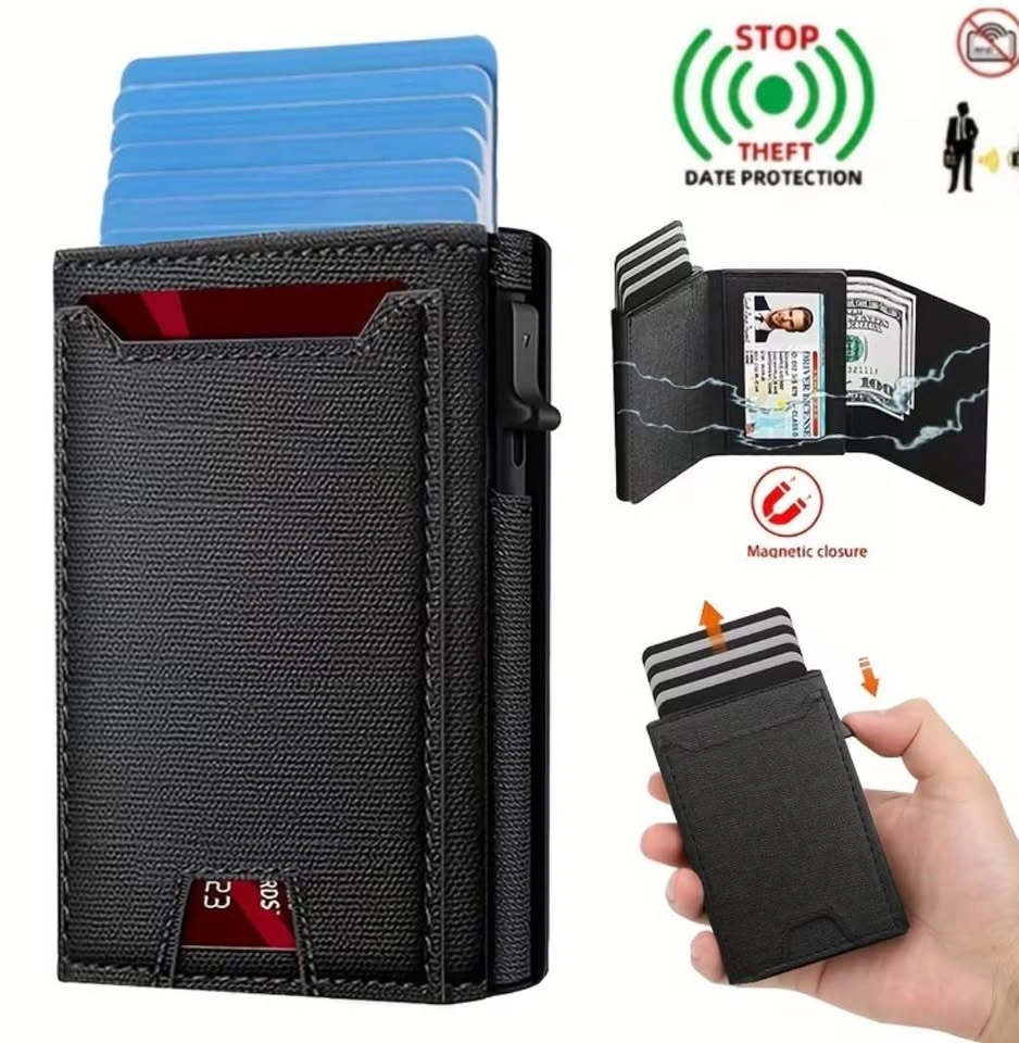 Smart Pop Up Wallet for men / women, Card Holder *NEW* RFID bloc - photo 2