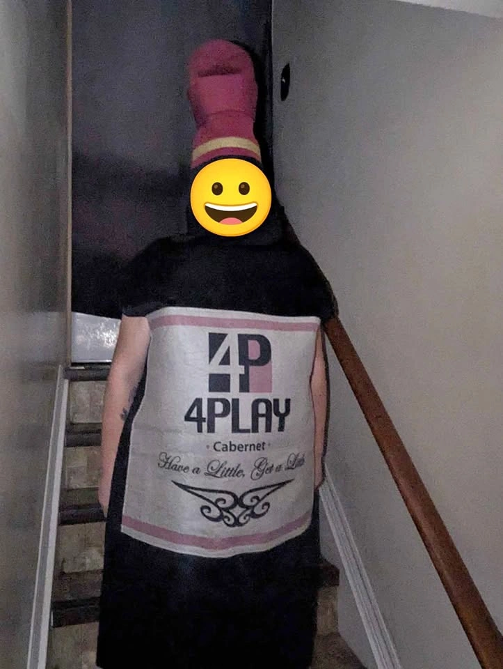Wine Bottle Halloween Costume