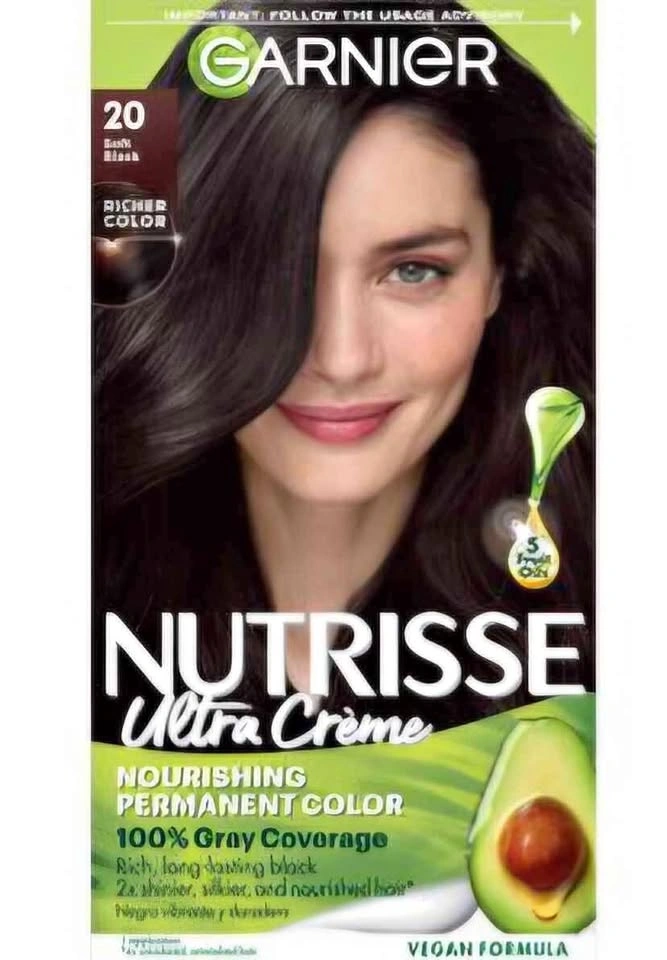 Garnier air color 20 Soft Black