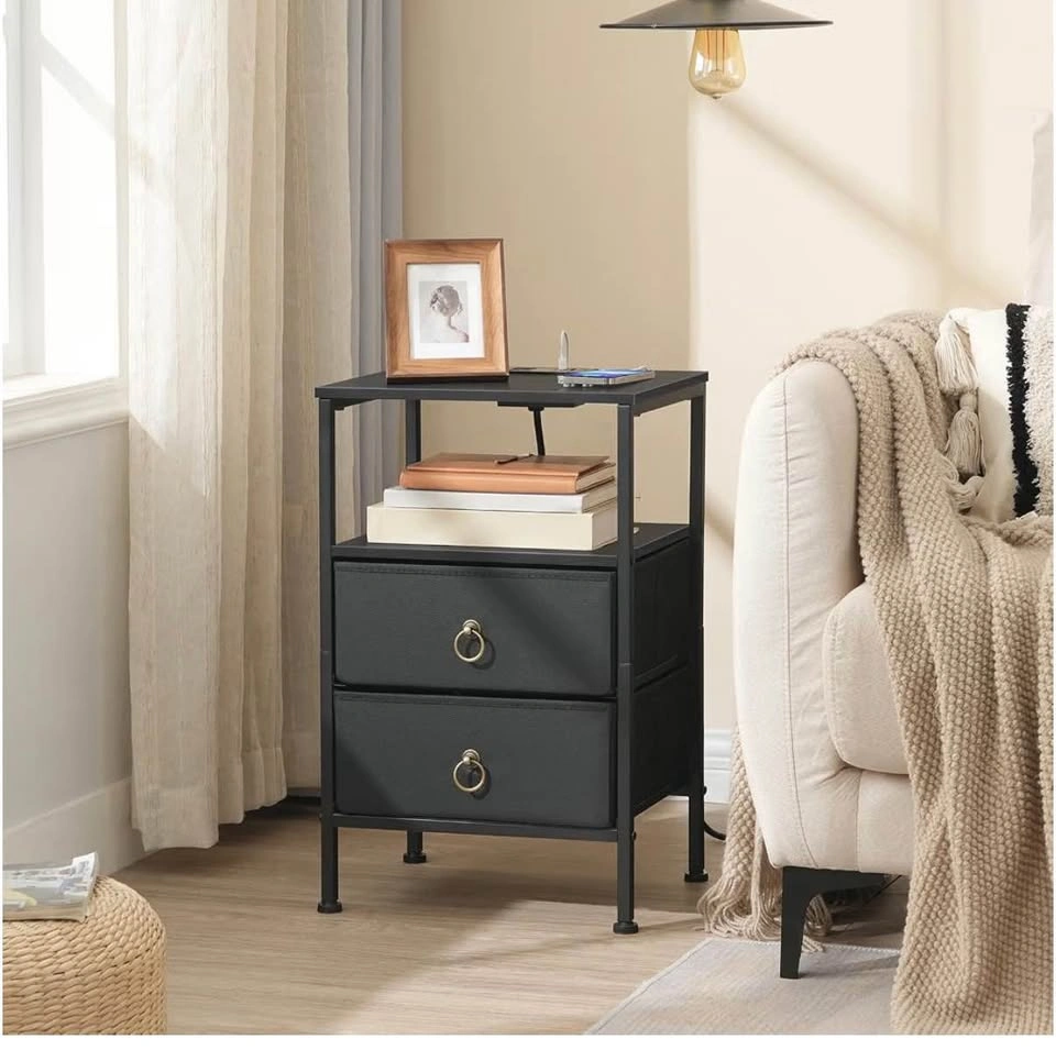 HOOBRO Nightstands with Charging Station - photo 5