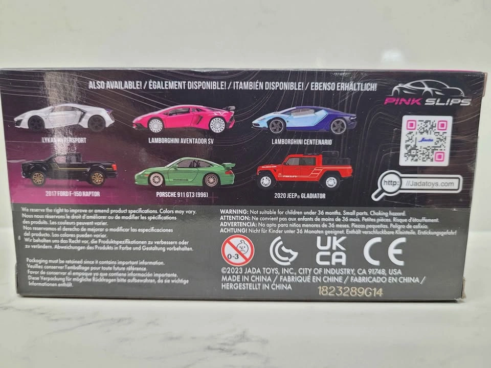 Jada Toys 1:32 scale "Pink Slips" Lamborghini Centenario - photo 4