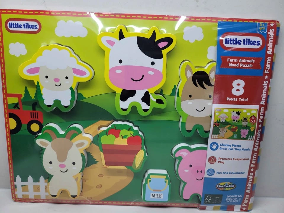 Little Tikes Farm Animals Wood Puzzle - photo 5