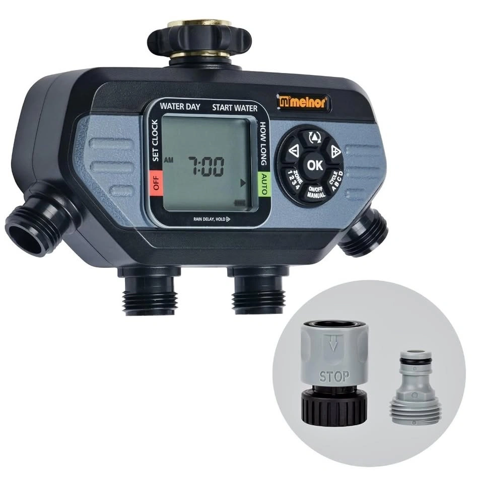 BRAND NEW IN BOX: Melnor 4-Zone Automatic Hose Faucet Timer