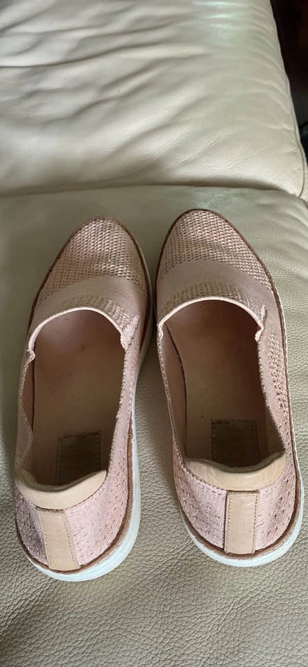 UGG Sammy Women's Slip-On Loafers Sneakers Size 8 Khaki Knit & L - photo 2