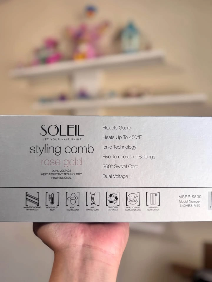 Soleil Styling Comb (Lifetime Warranty included) - photo 3
