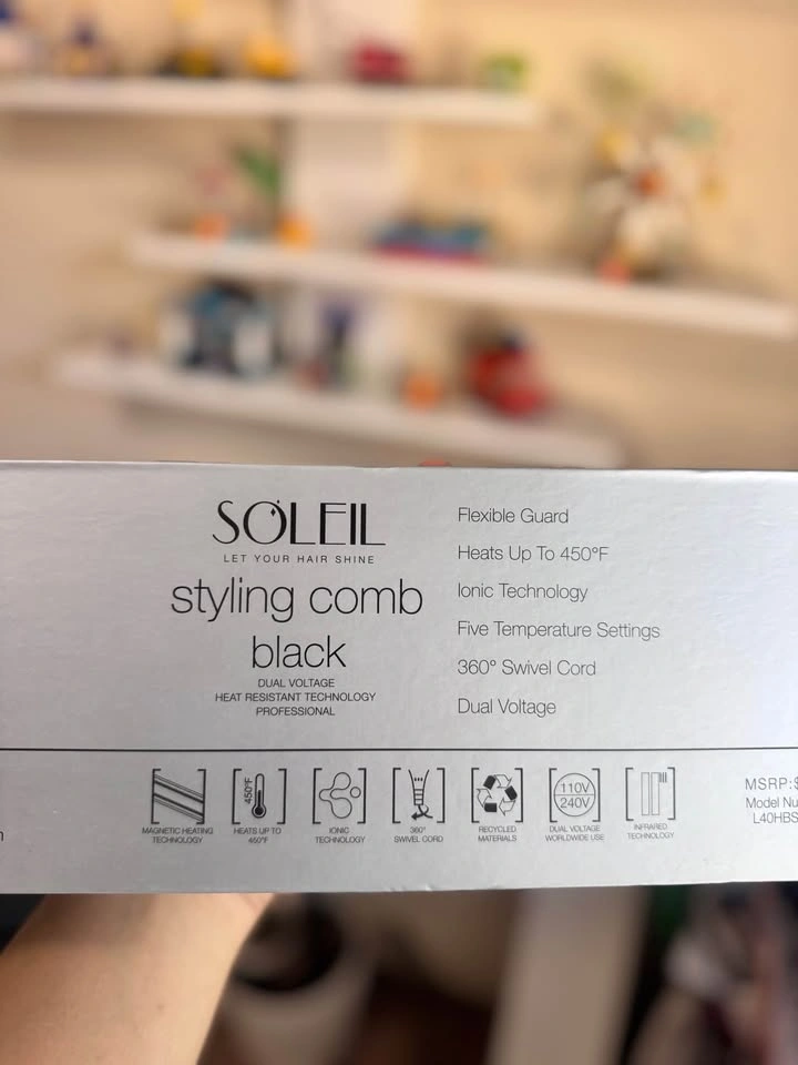 Soleil Styling Comb (Lifetime Warranty included) - photo 5