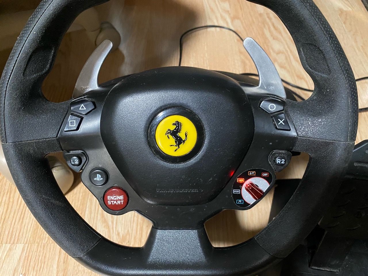THRUSTMASTER T80 Ferrari 488gtb Edition Racing Wheel-PS4/PS5/PC - photo 2