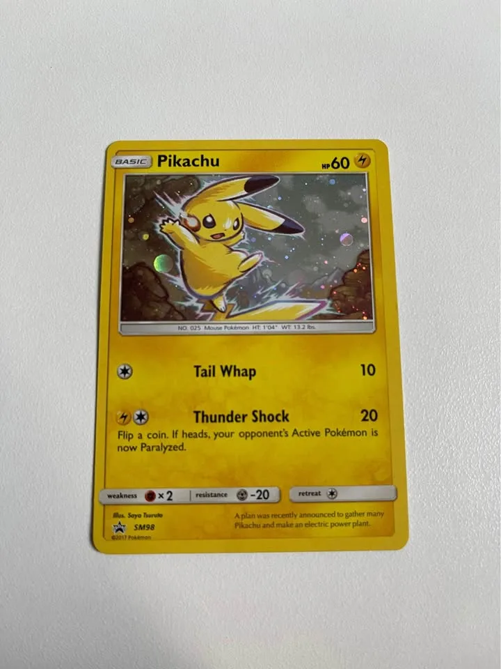 Pikachu - SM98 - Black Star SM Promo - Pokémon Cards image indicator(2)