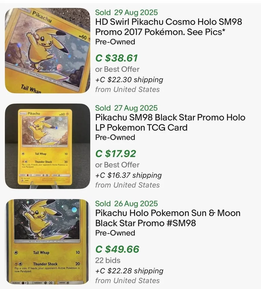 Pikachu - SM98 - Black Star SM Promo - Pokémon Cards image indicator(3)