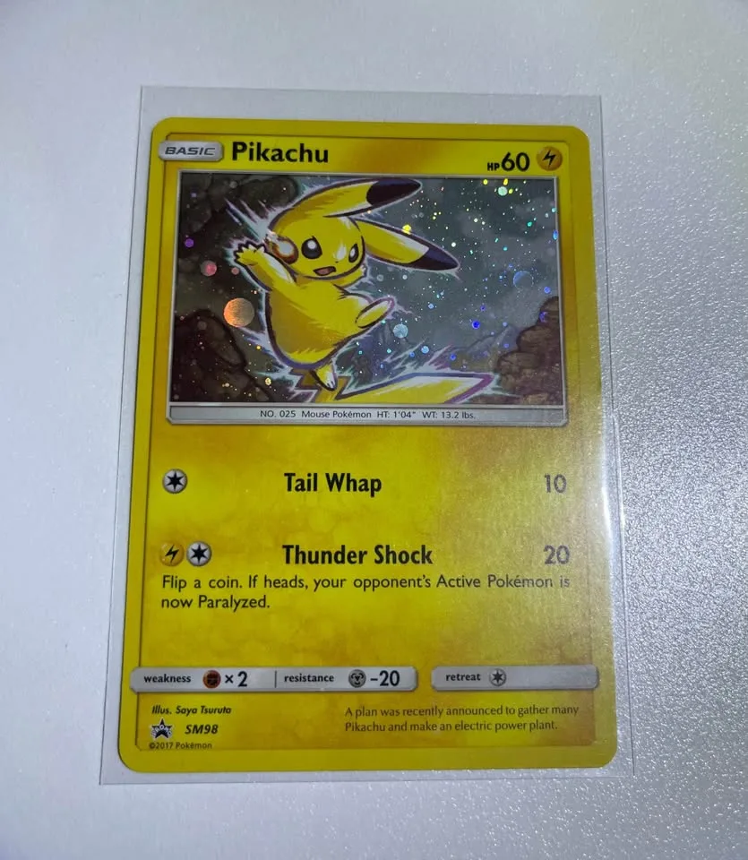 Pikachu - SM98 - Black Star SM Promo - Pokémon Cards image indicator(9)