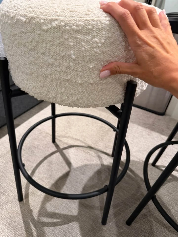 Wayfair Swivel 26.7 boucle counter stools - photo 5