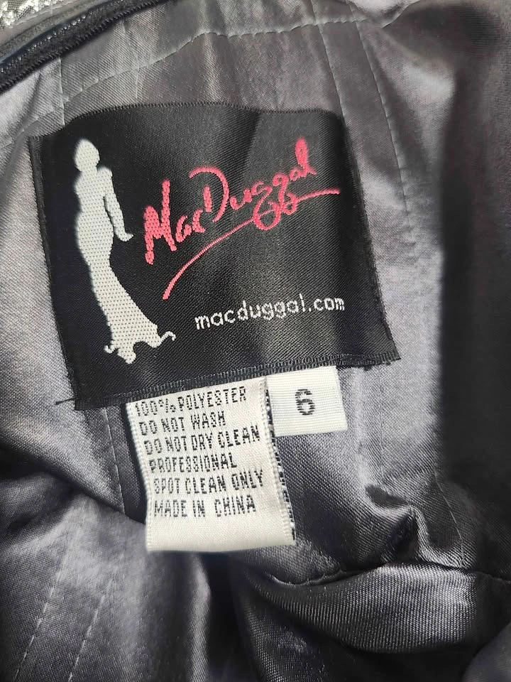 Macduggal dress size 6 - photo 5