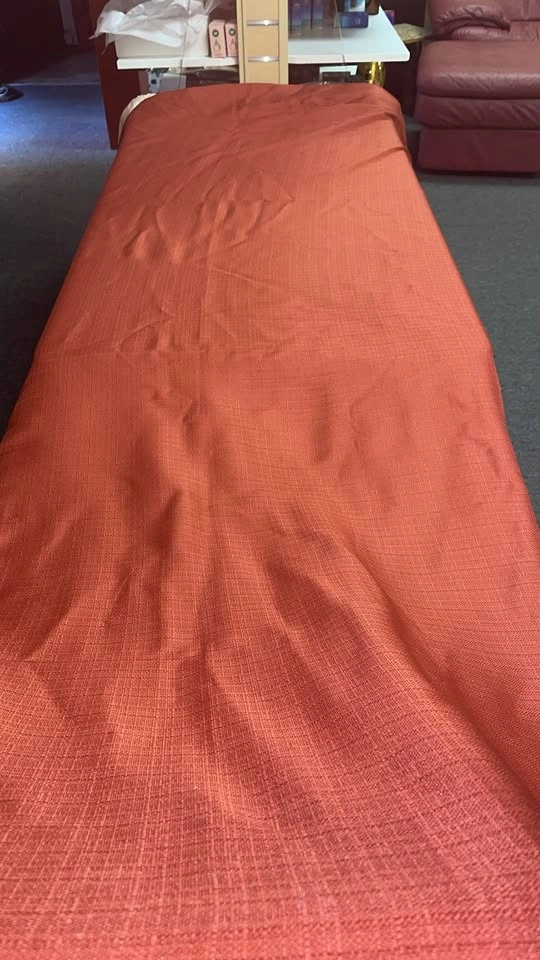 Floral and orange curtains $20 for both - photo 3