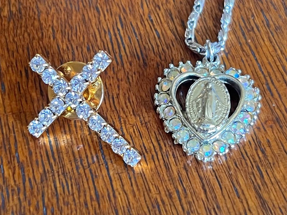 Gold + Catholic and Christian Jewelry Lot