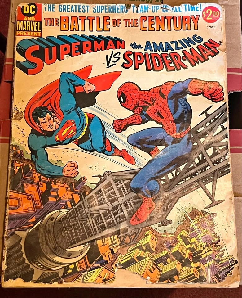 1976 Superman vs. The Amazing Spider-Man Treasury Comic