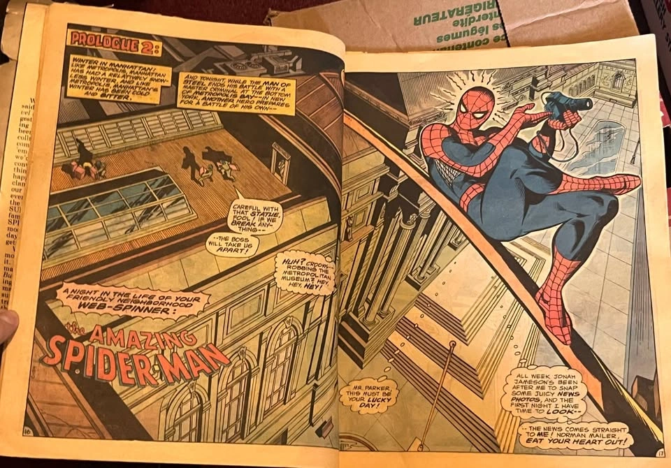 1976 Superman vs. The Amazing Spider-Man Treasury Comic - photo 5