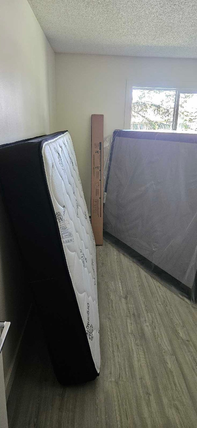 Queen Mattress Box Spring and Metal Frame