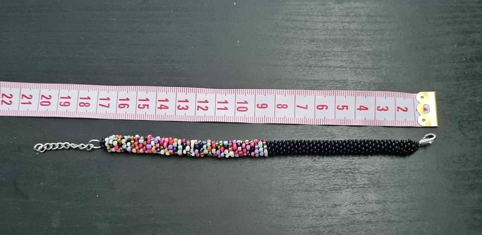 Handcrafted Beaded Bracelet. Lightweight & Trendy Gift